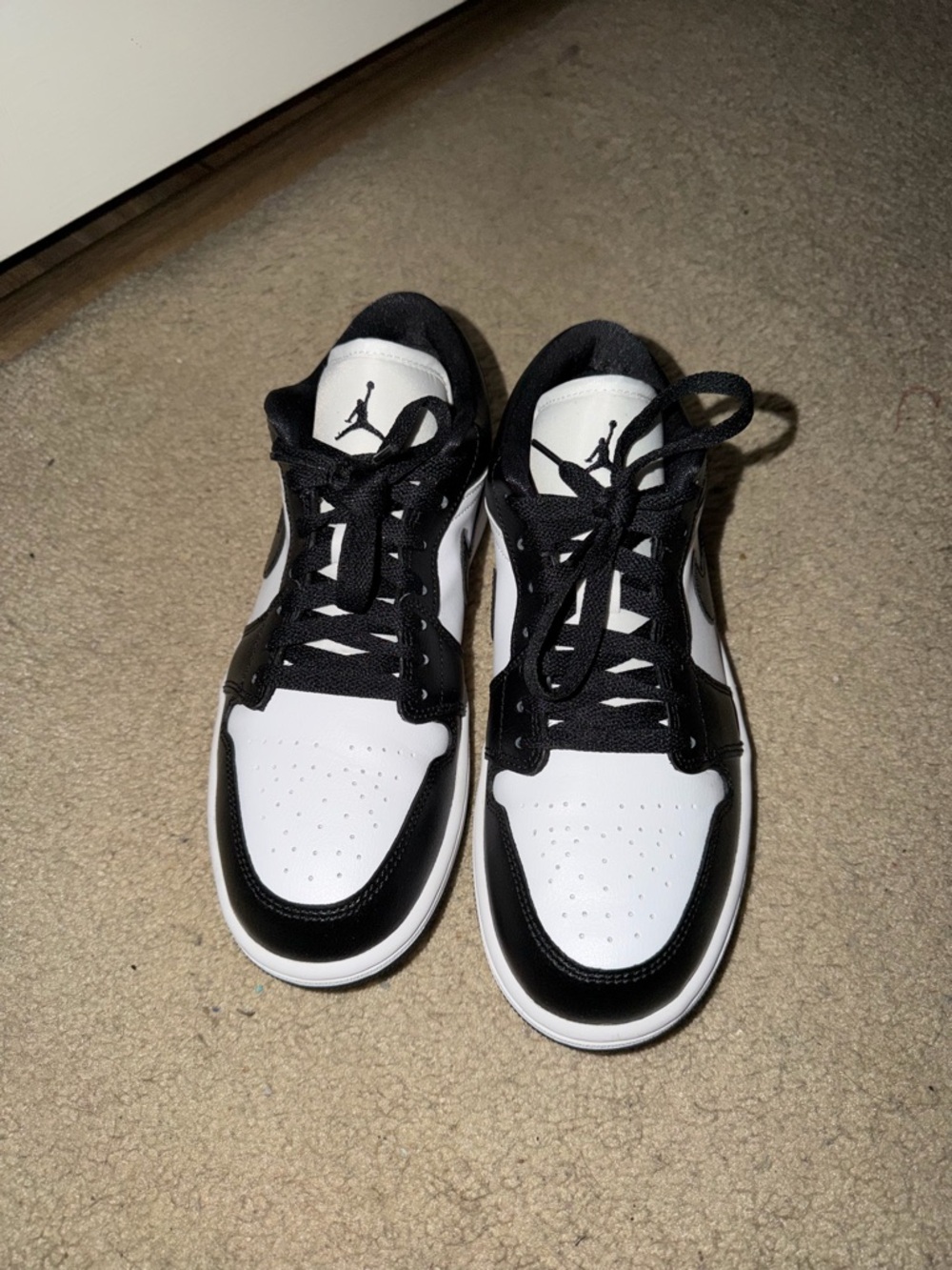 Jordan Women’s Low-Top Sneakers in Black/White